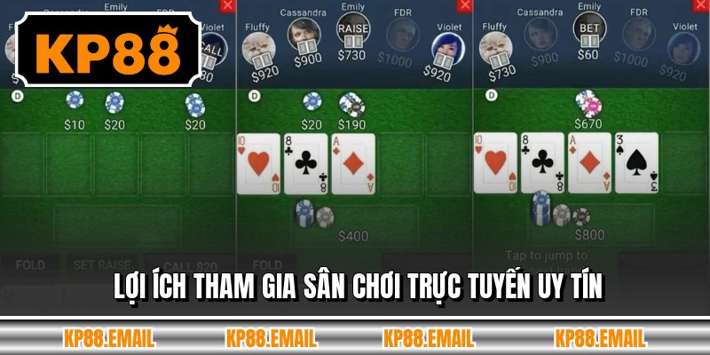 Lợi ích tham gia sân chơi trực tuyến uy tín