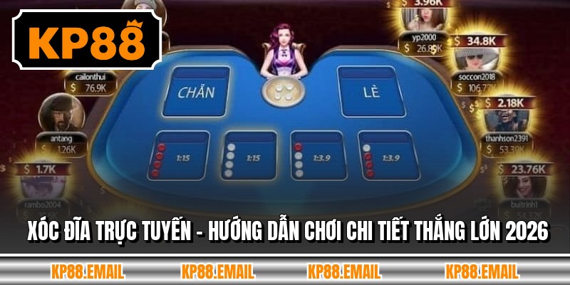 Xóc Đĩa Trực Tuyến – Hướng Dẫn Chơi Chi Tiết Thắng Lớn 2026